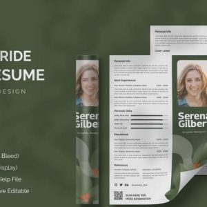 Black Resume & Cover Letter